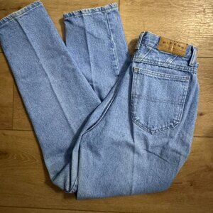 Authentic Vintage Lee Riders Light Wash Jeans// 90's Cottagecore Spring